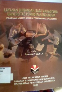 Layanan Bimbingan Bagi Mahasiswa Universitas Pendidikan Indonesia